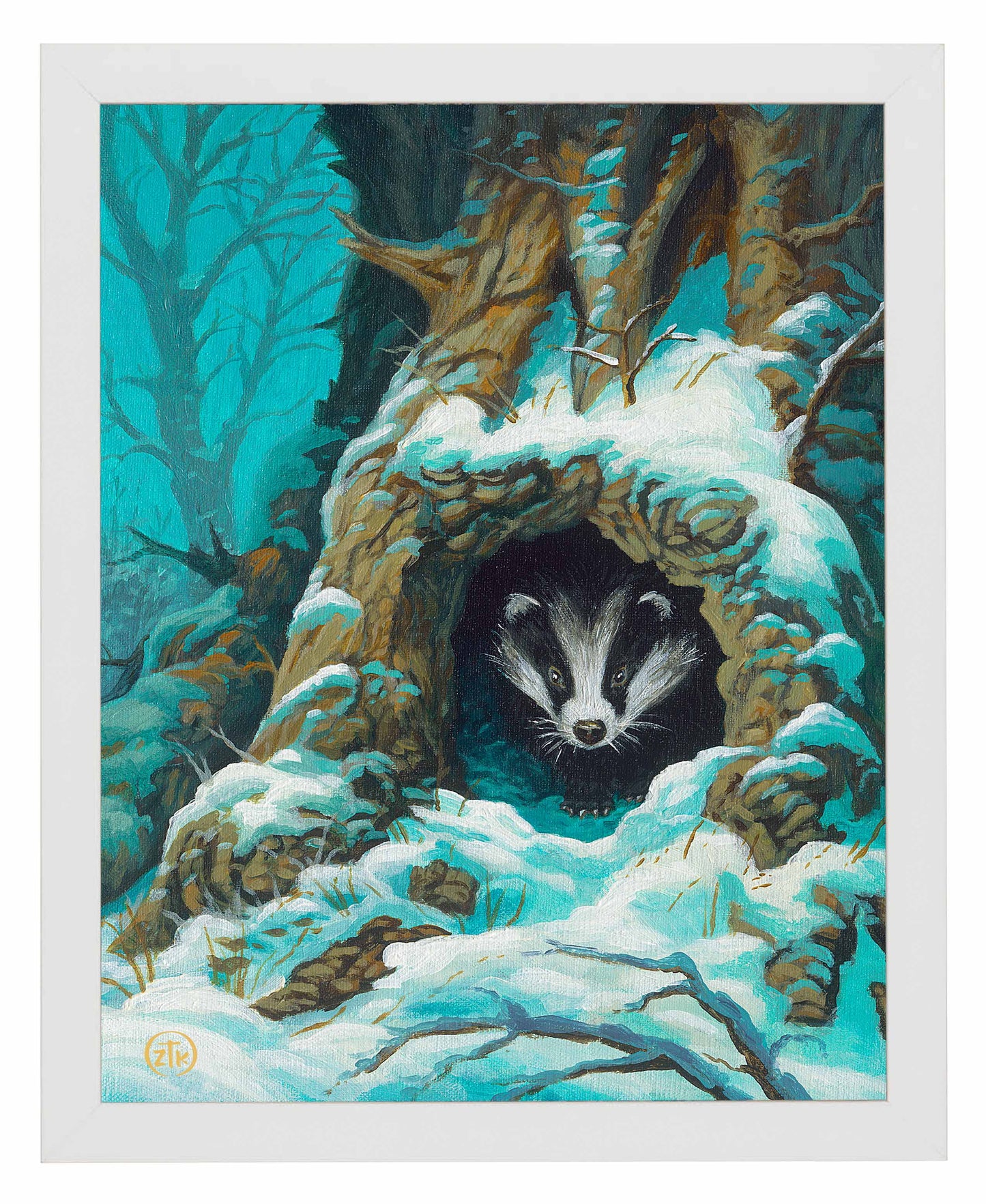 Badger's Den - Art Prints