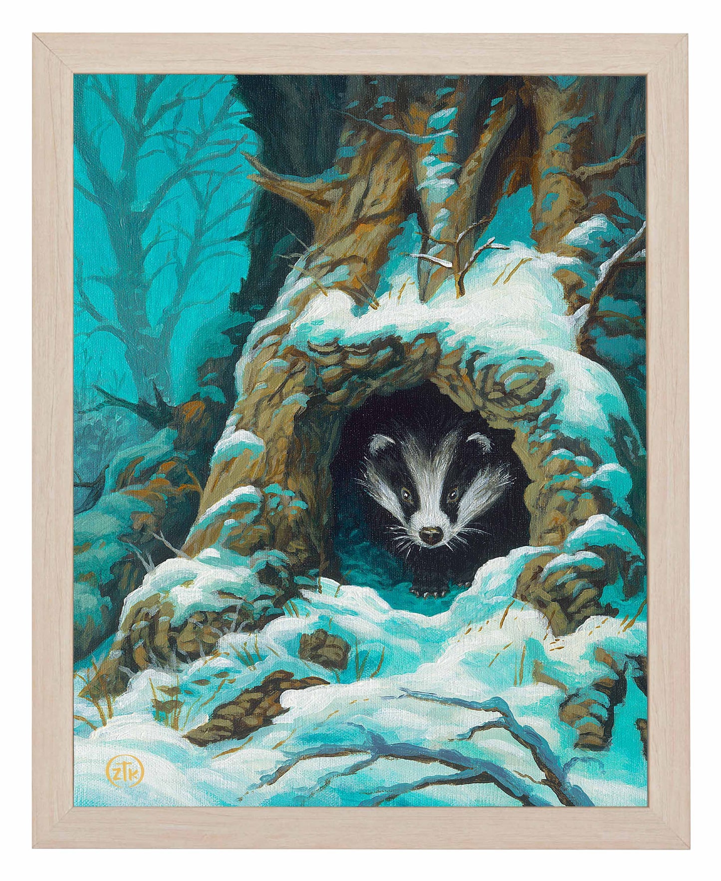 Badger's Den - Art Prints