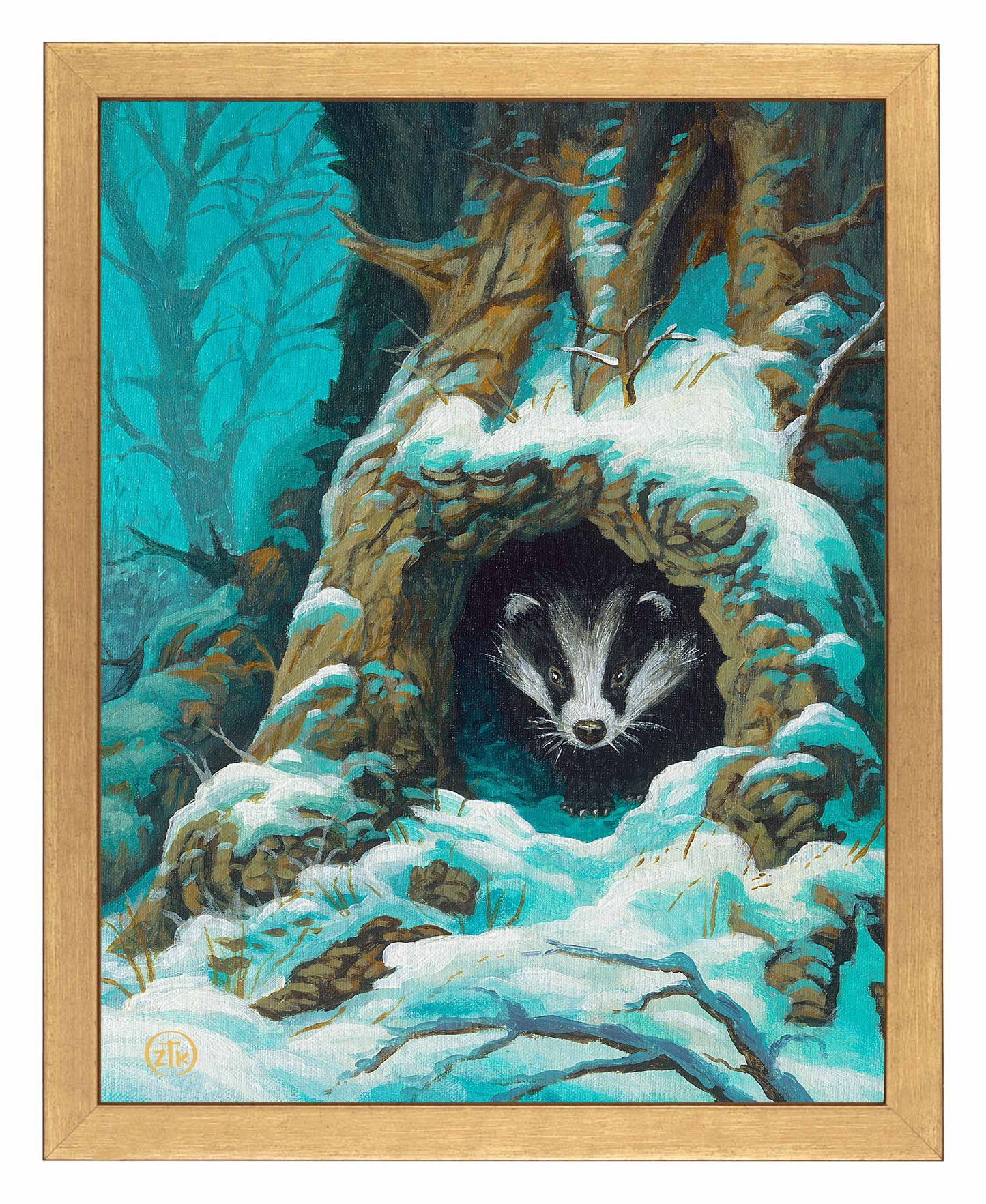 Badger's Den - Art Prints