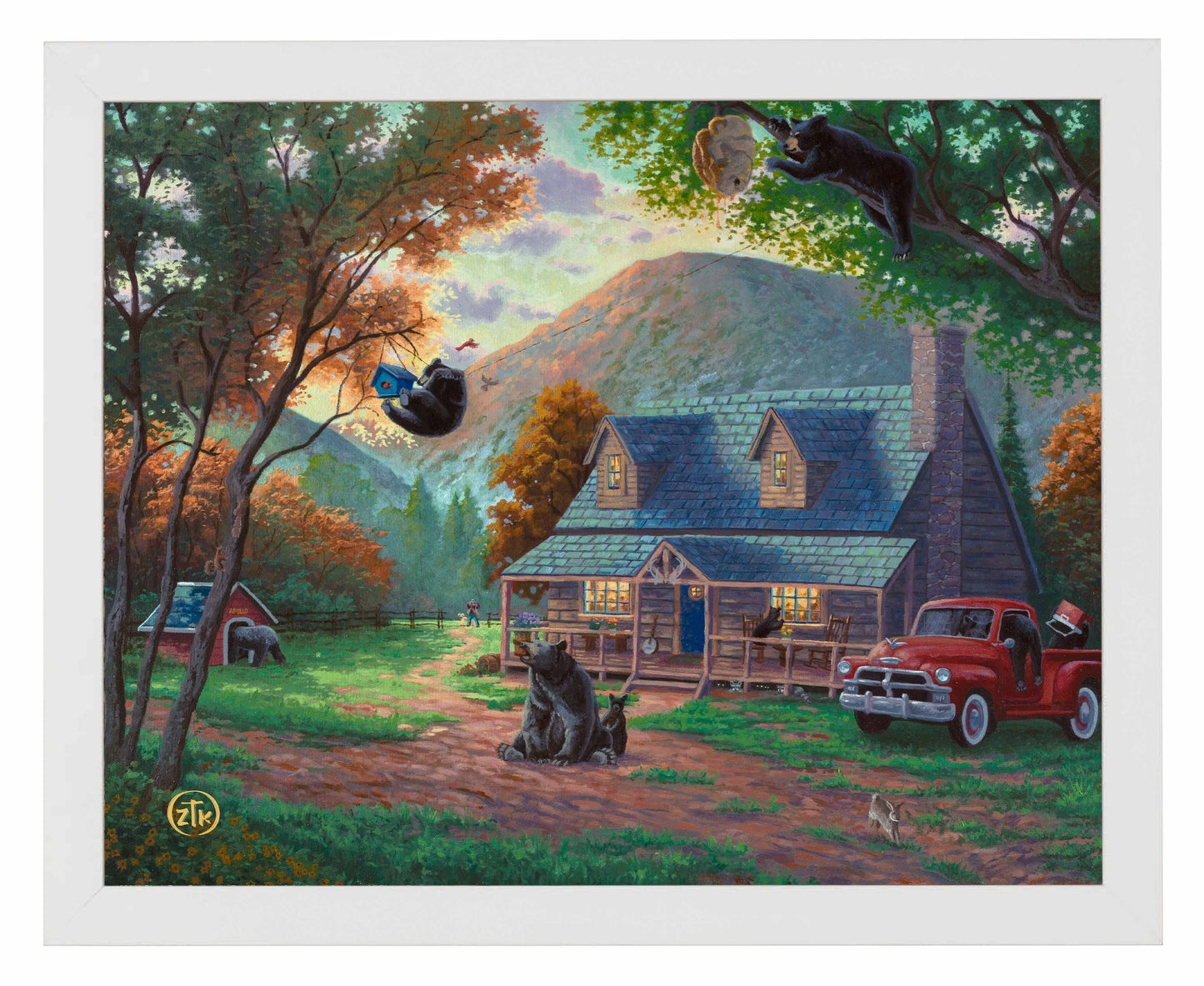 Black Bear Bedlam - Art Prints