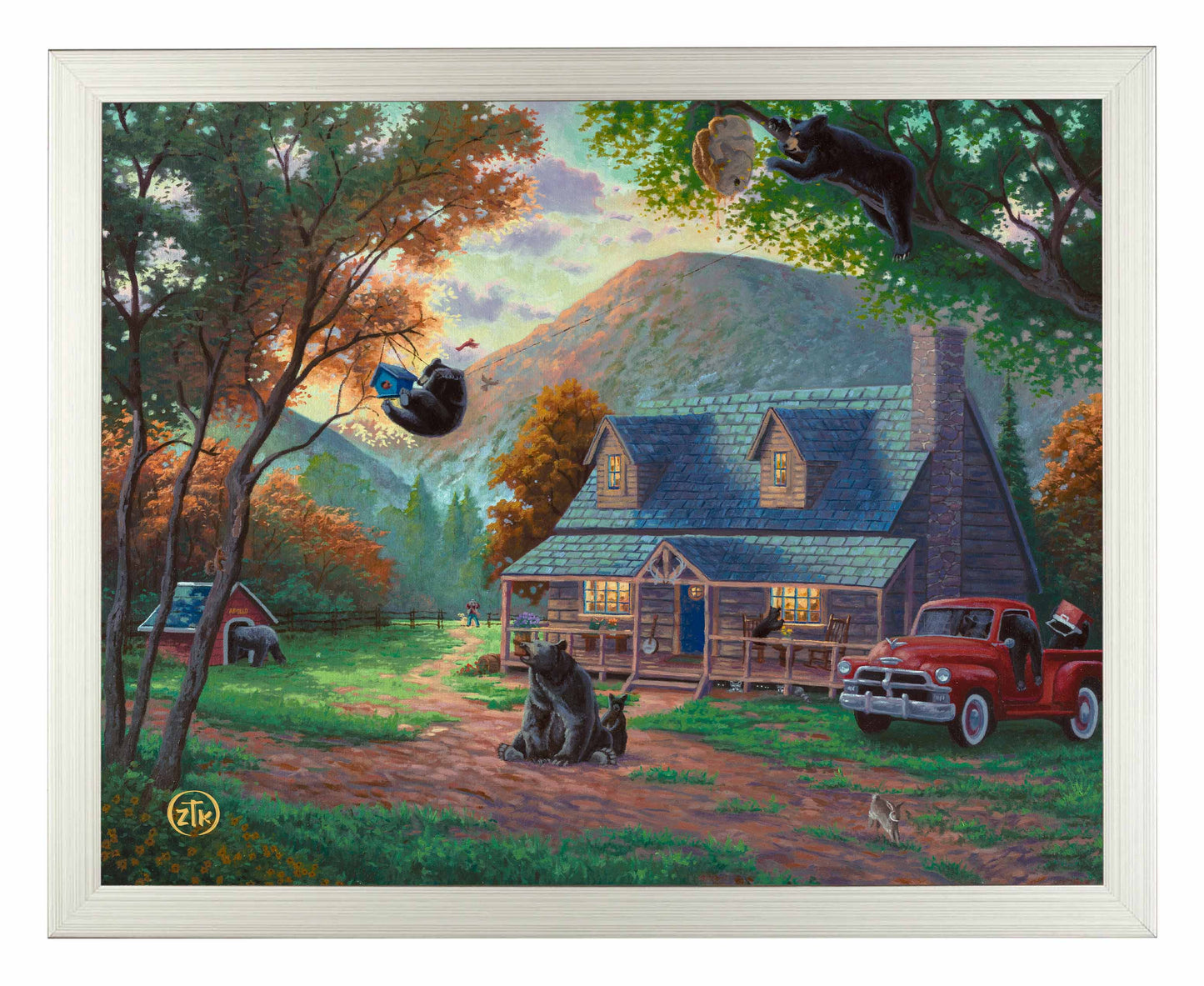 Black Bear Bedlam - Art Prints