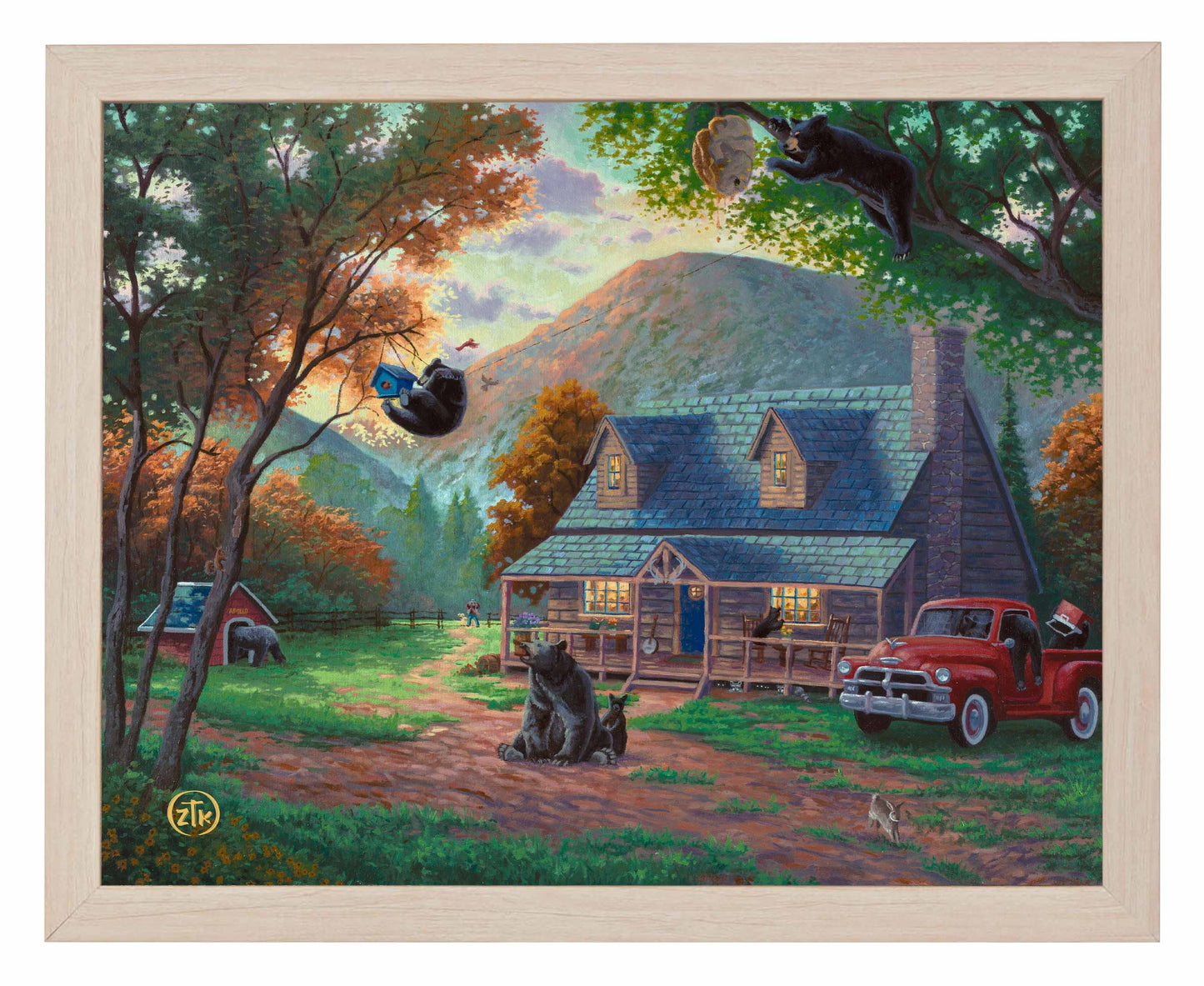 Black Bear Bedlam - Art Prints