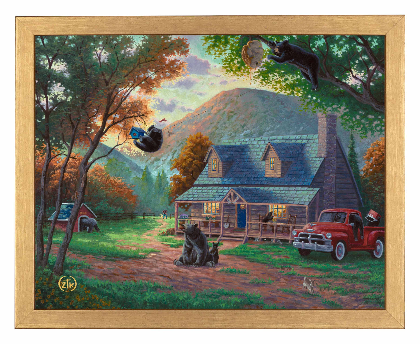 Black Bear Bedlam - Art Prints