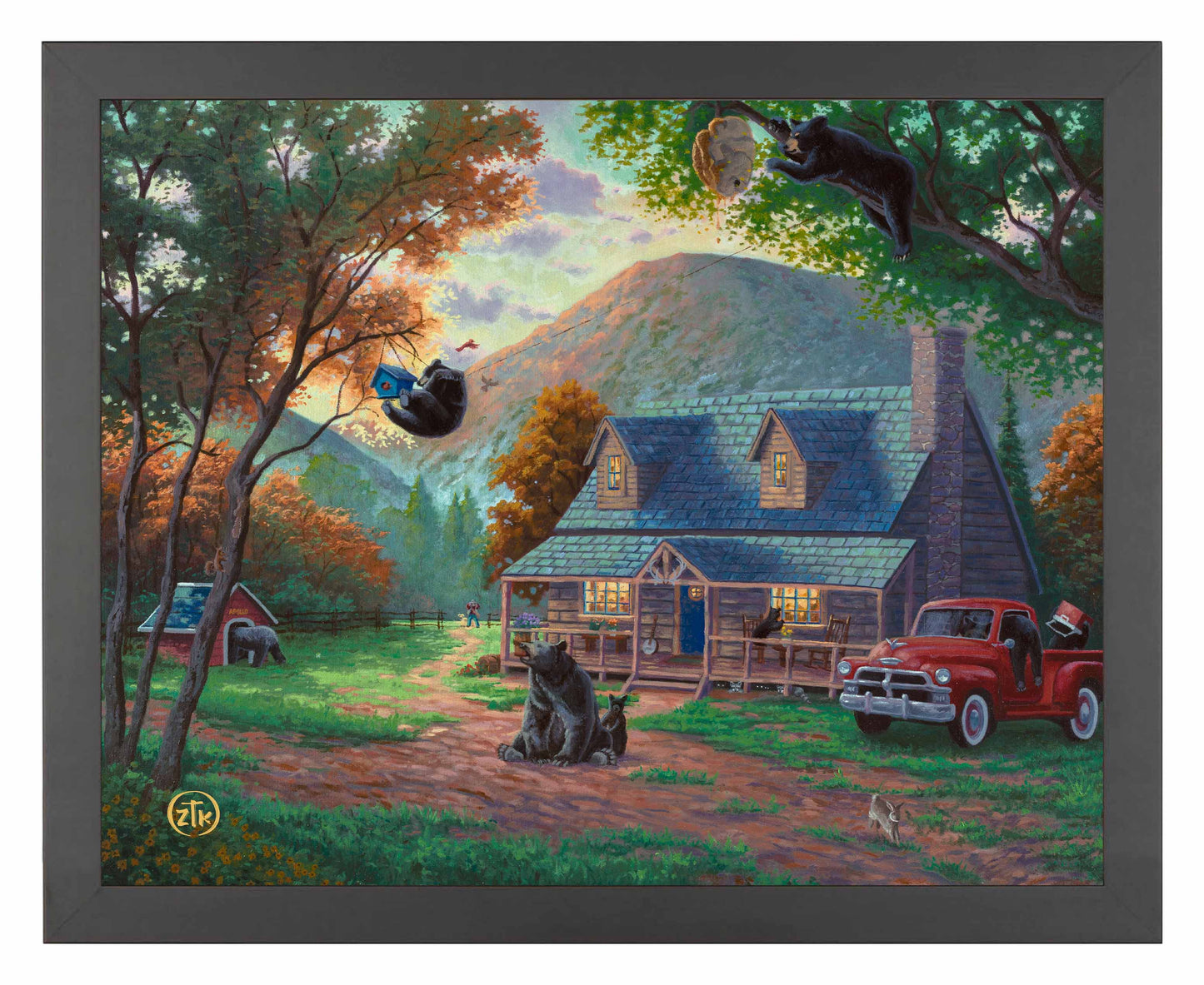 Black Bear Bedlam - Art Prints