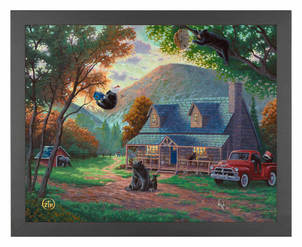 Black Bear Bedlam - Art Prints