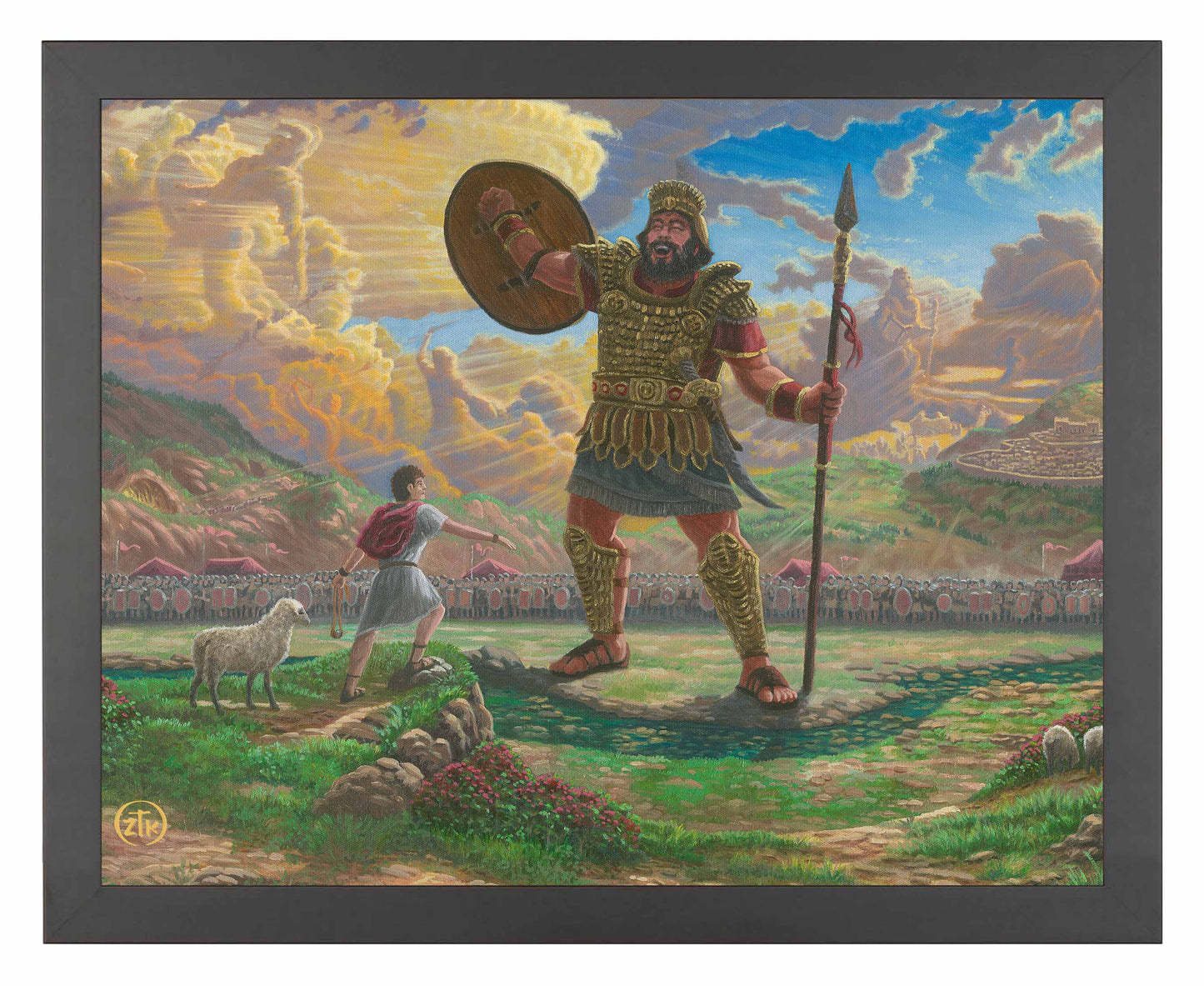 David And Goliath - Art Prints