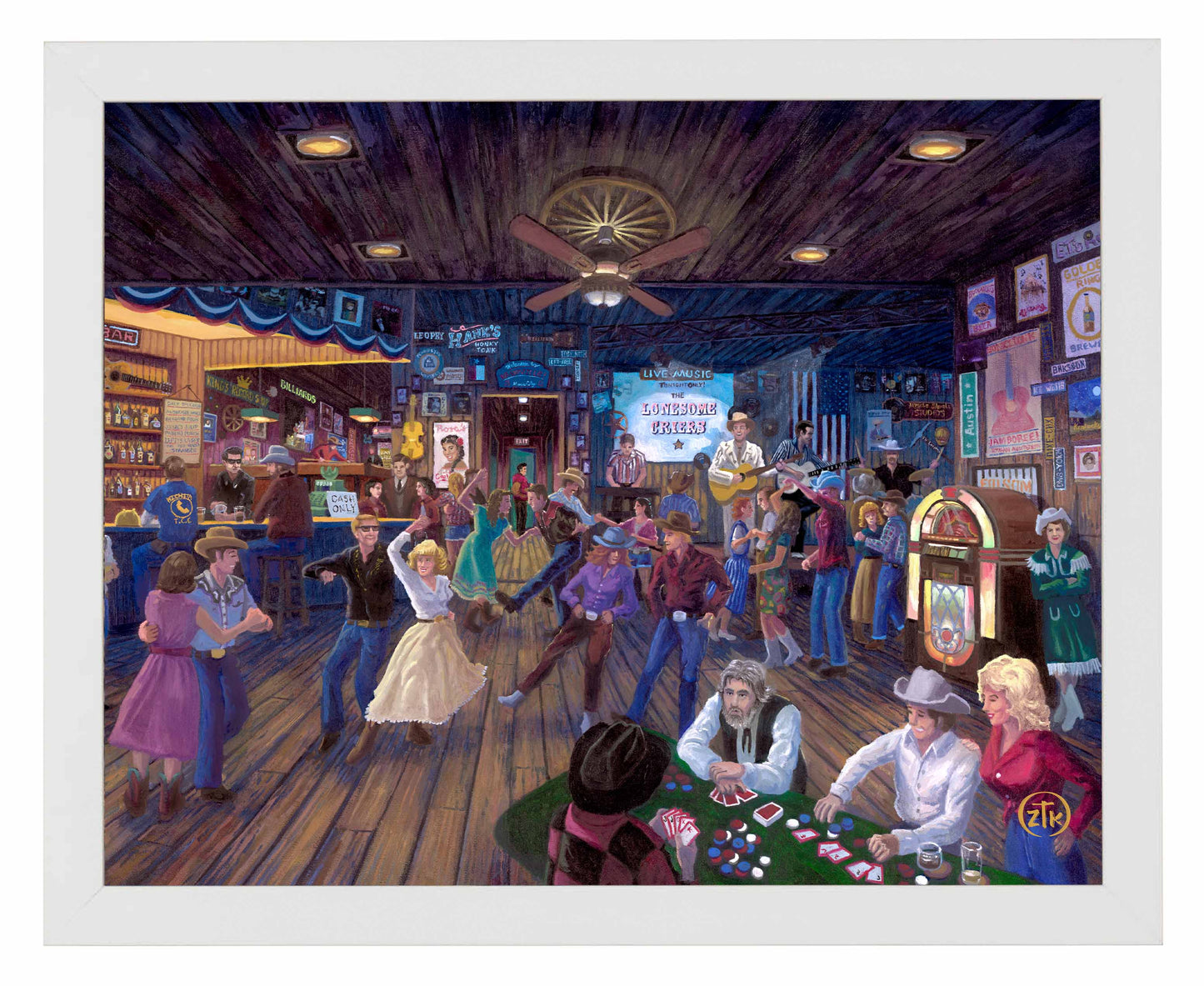 Hank's Honky Tonk - Art Prints