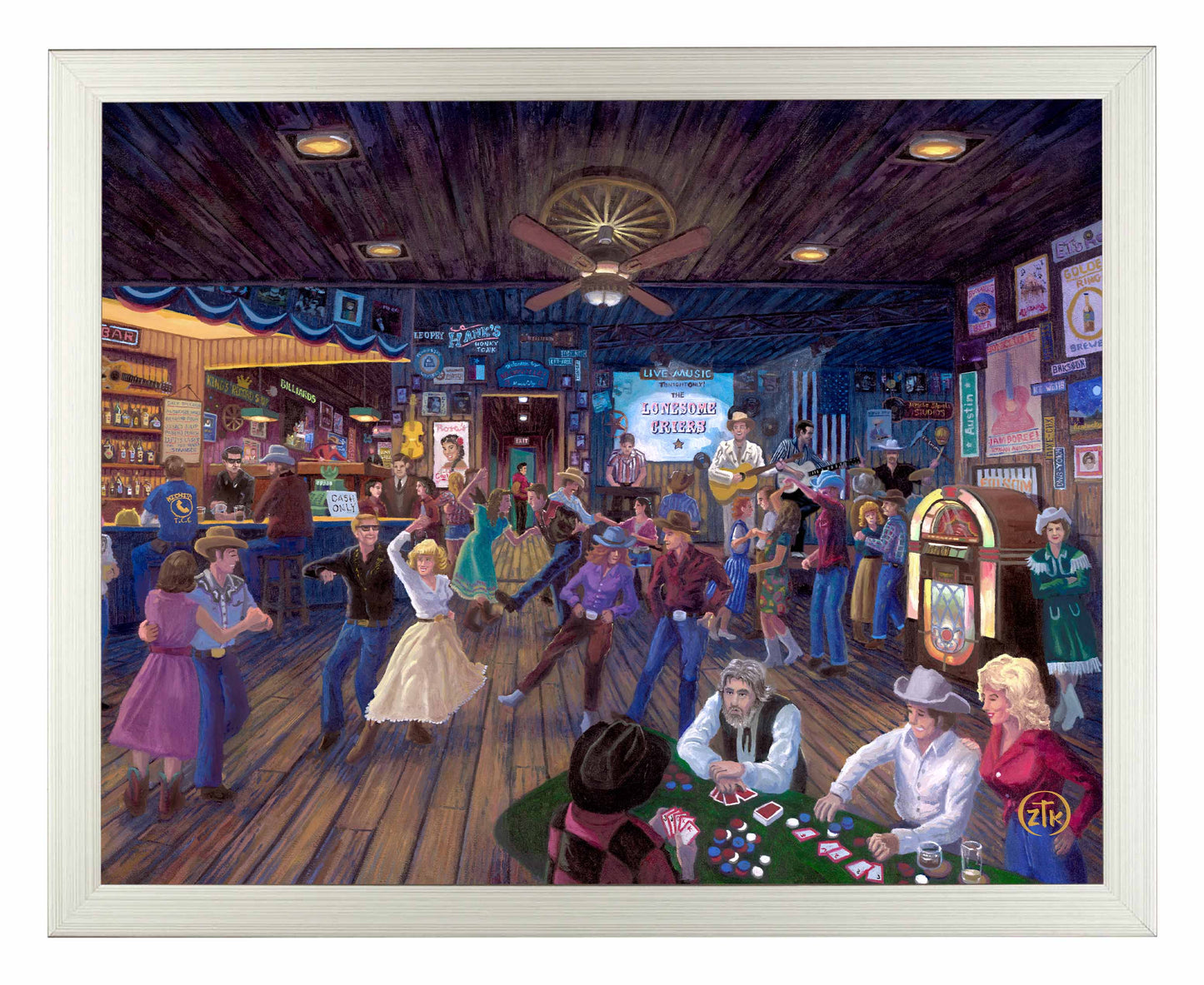 Hank's Honky Tonk - Art Prints