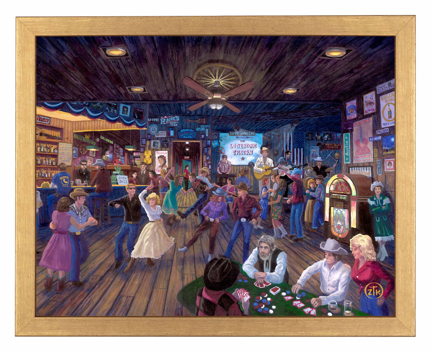 Hank's Honky Tonk - Art Prints