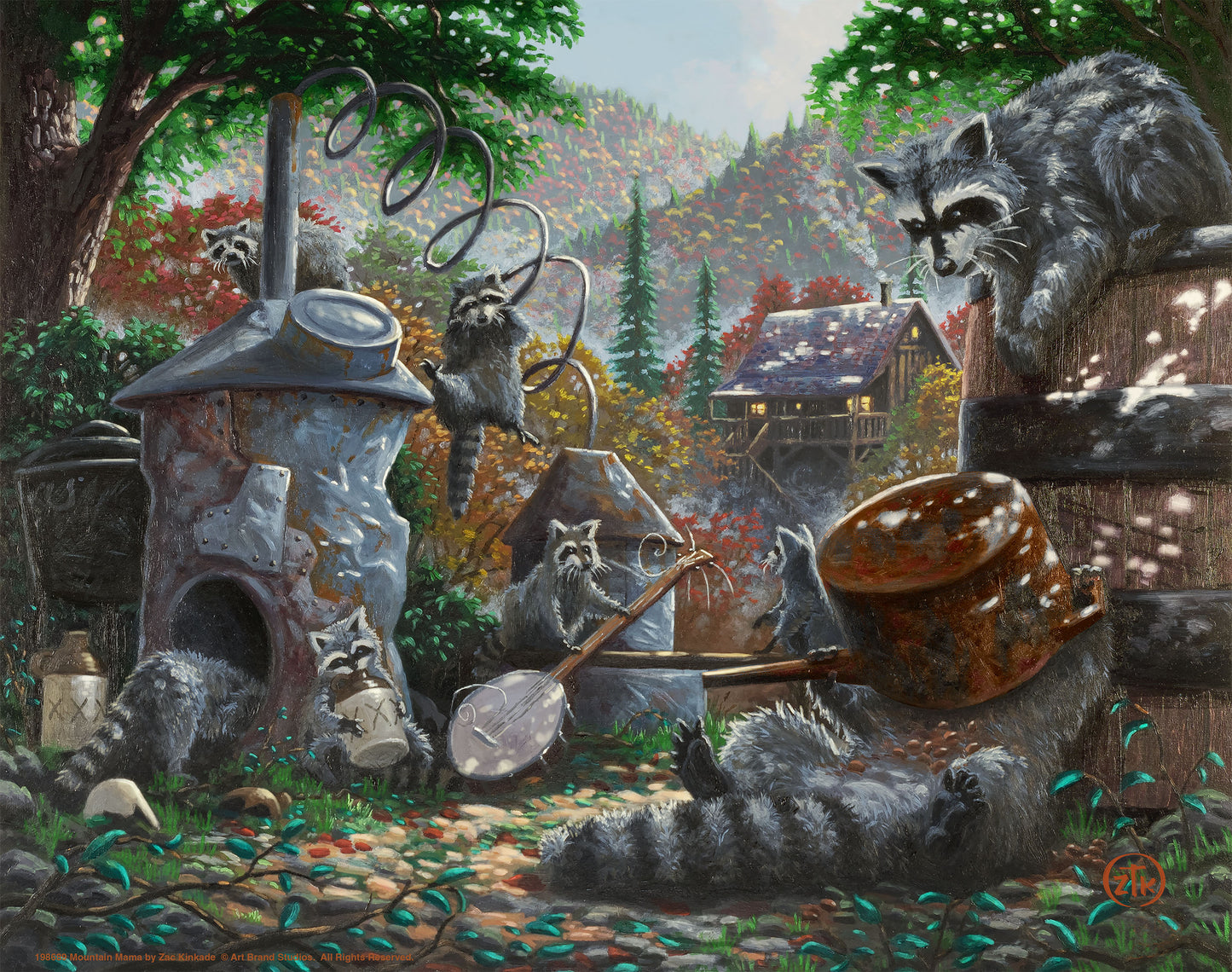 Mountain Mischief - Art Prints