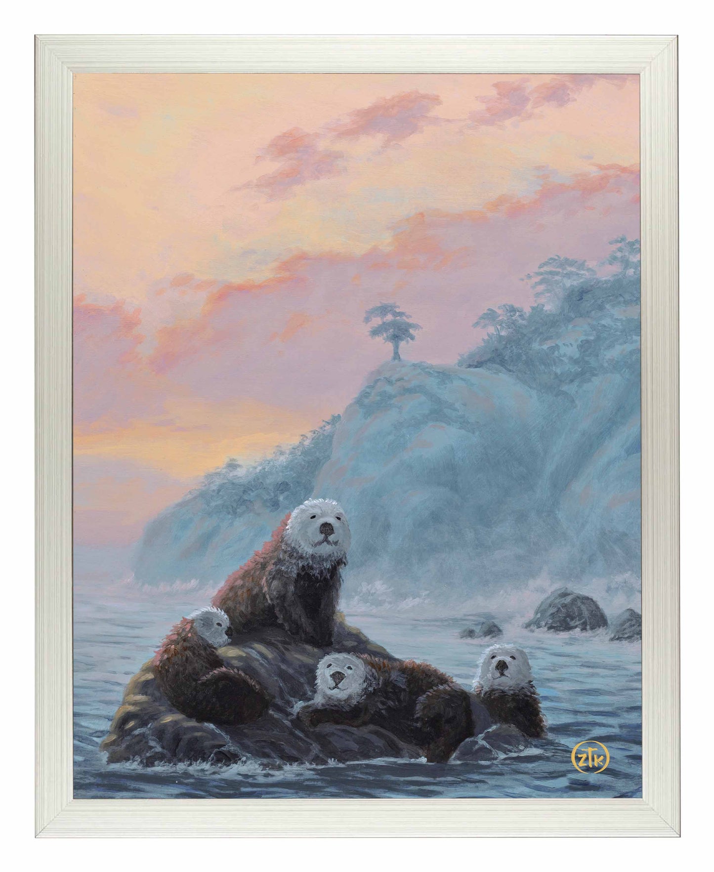 Rockin' Otters - Art Prints