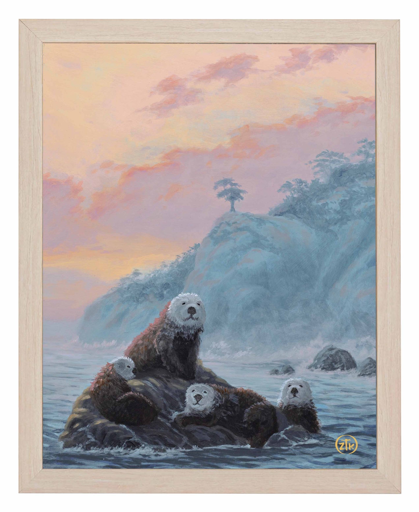 Rockin' Otters - Art Prints