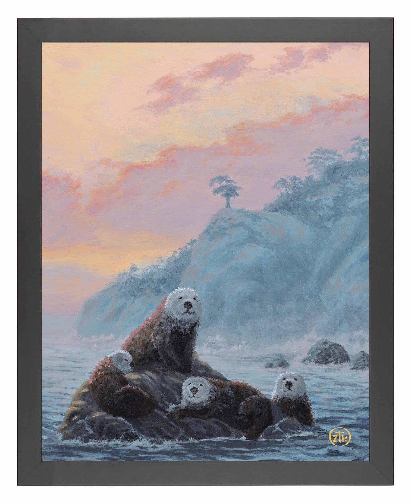 Rockin' Otters - Art Prints