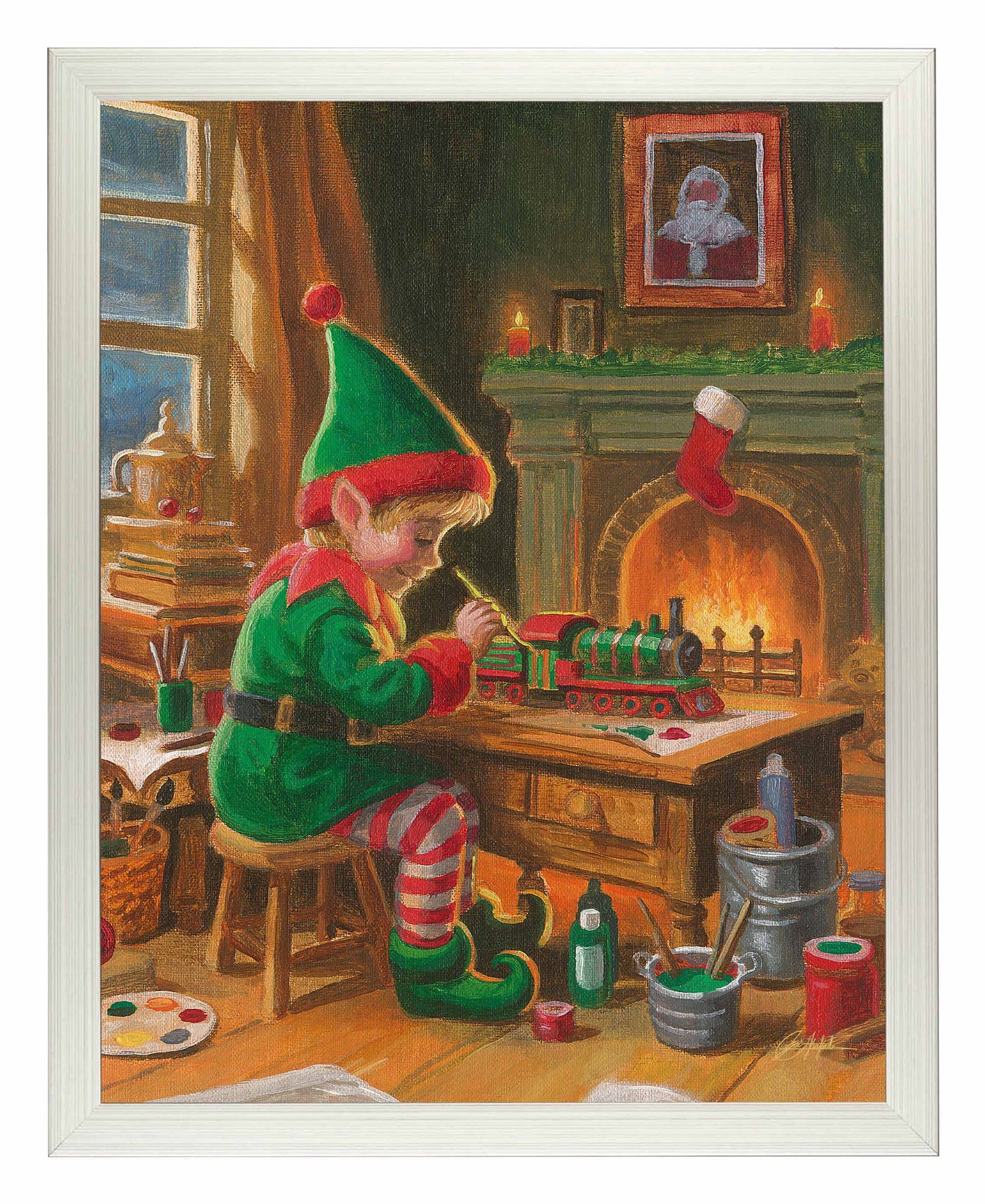 Santa's Little Helper - Art Prints
