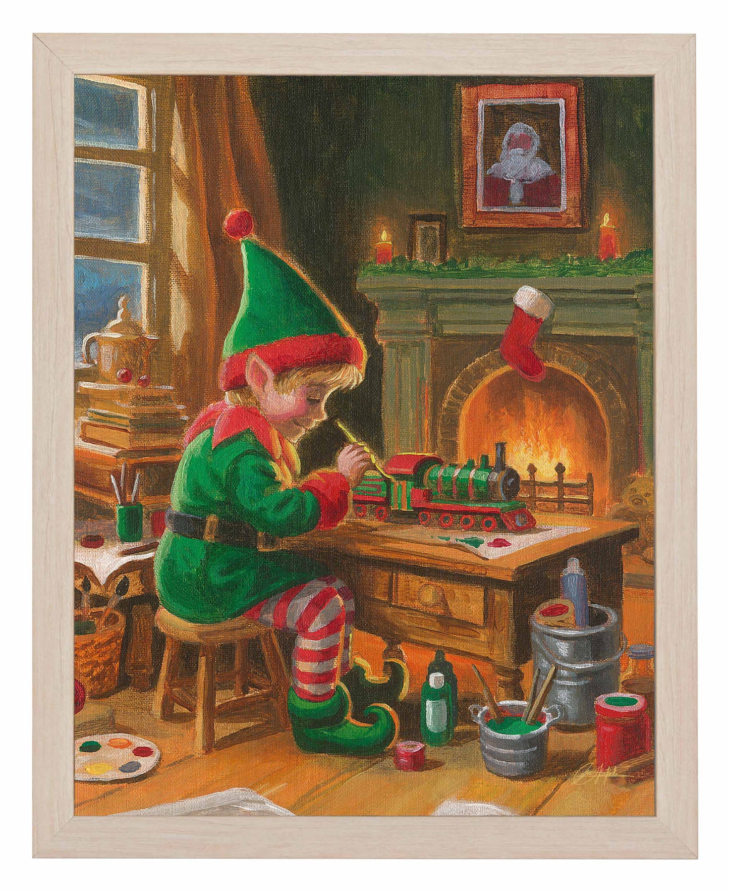 Santa's Little Helper - Art Prints