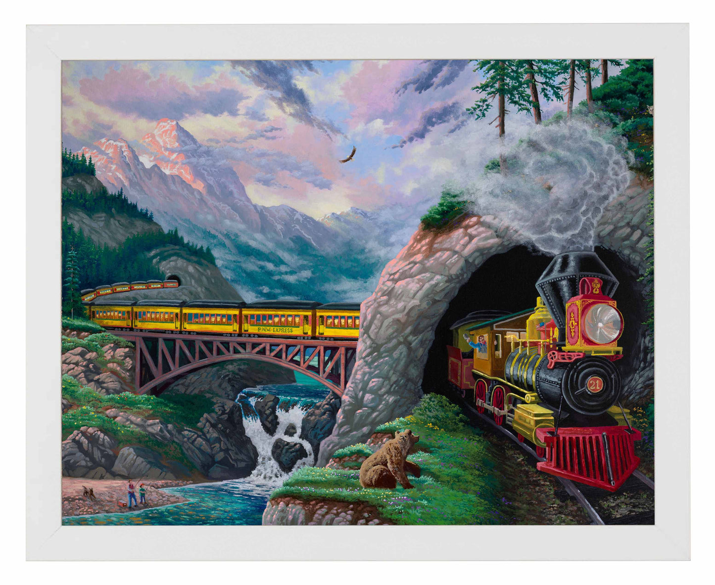 Thunder in the Mountains - Art Prints