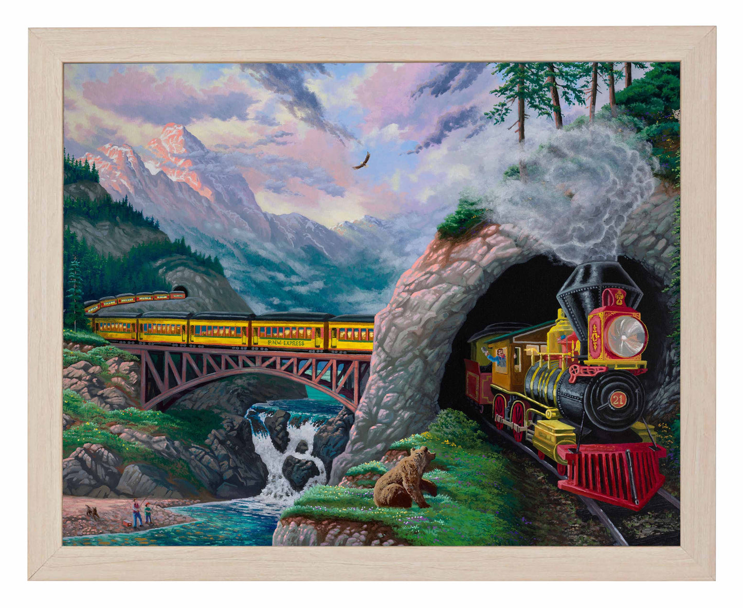 Thunder in the Mountains - Art Prints