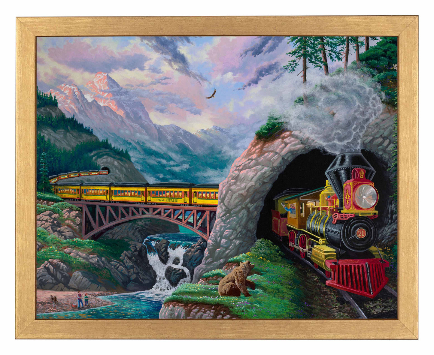 Thunder in the Mountains - Art Prints