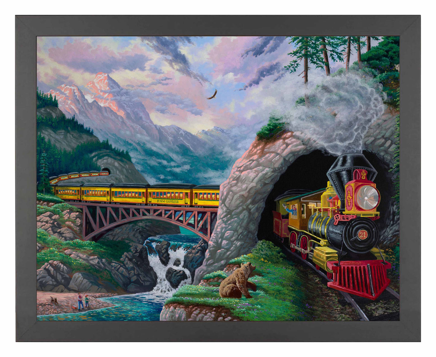 Thunder in the Mountains - Art Prints