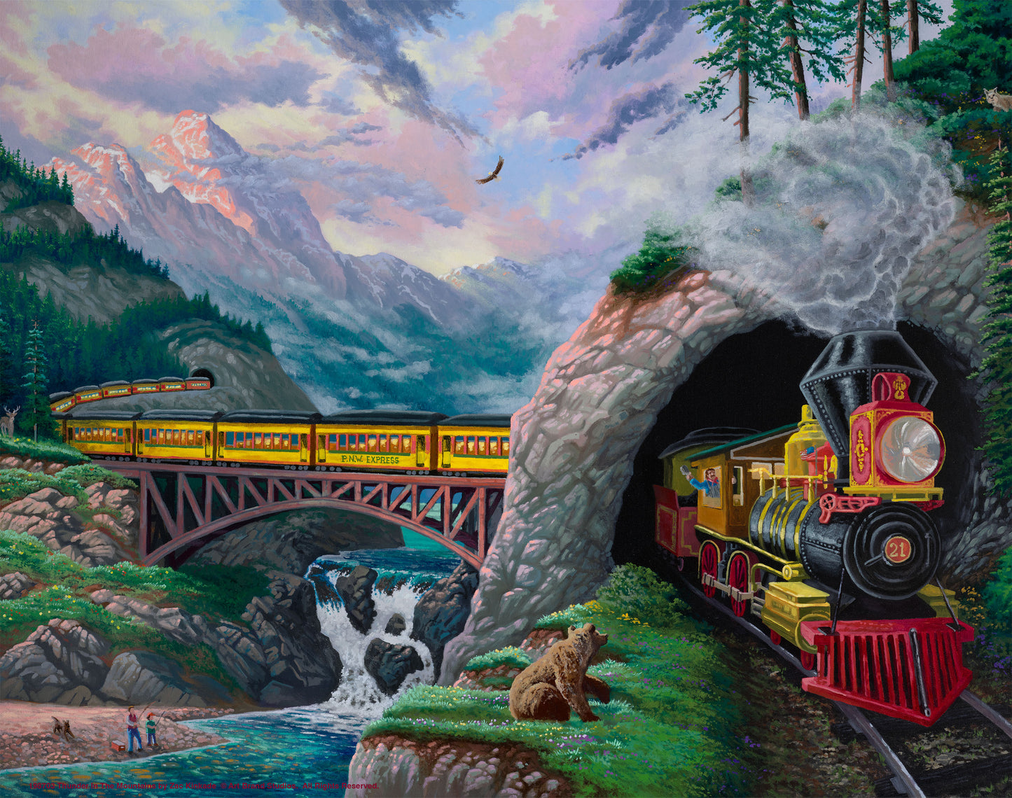 Thunder in the Mountains - Art Prints