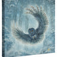 Snowy Owl - 14" x 14" Gallery Wrapped Canvas
