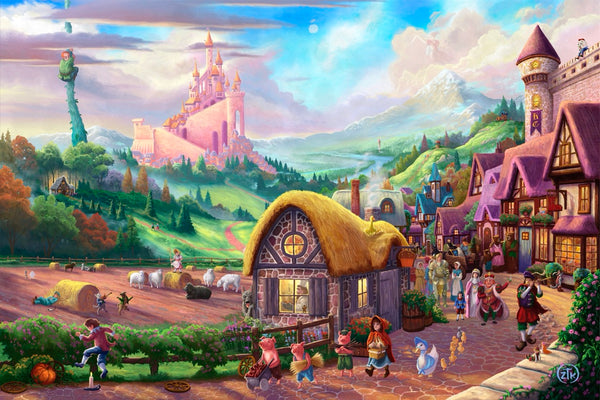 Storybook Land - 12" x 18" Wood Sign