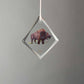 Spirit of Yellowstone - Teardrop Glass Ornament