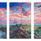 From Sea to Shining Sea - Triptych Wood Signs