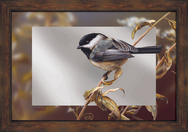 Heart Warmer - 16" x 24" Mirror Framed Barnwood