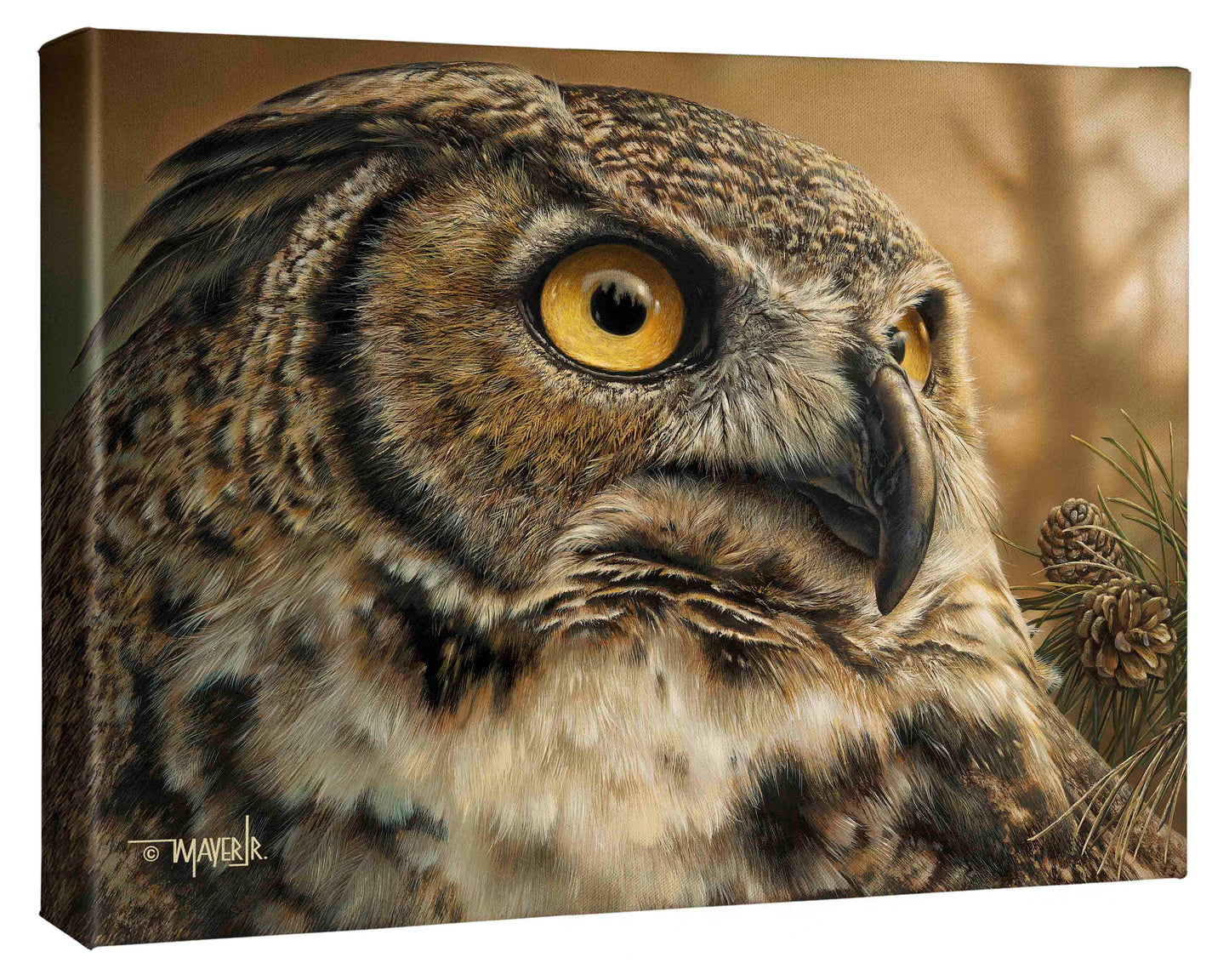 The Great Visionary - 13" x 18" Gallery Wrapped Canvas