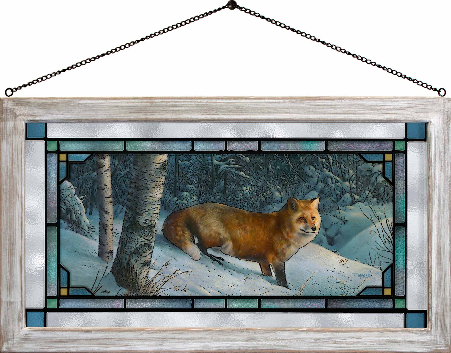 Cautious Roamer - Stained Glass Art