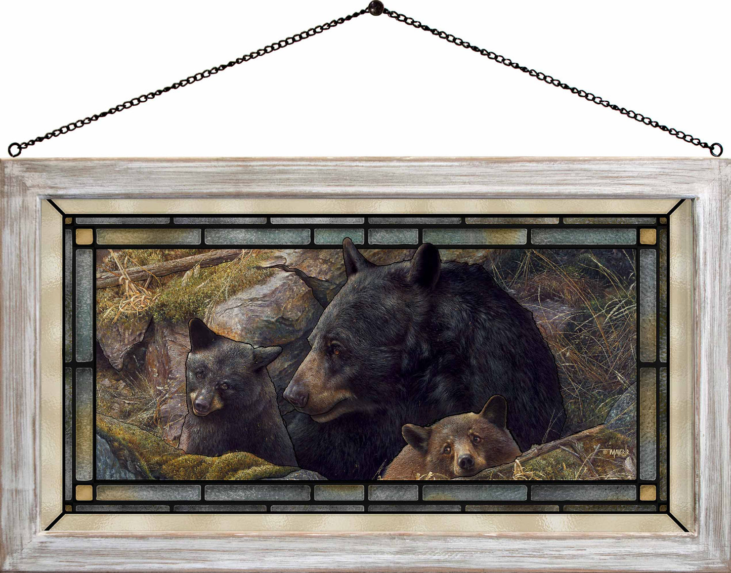 Twice the Love - Stained Glass Art