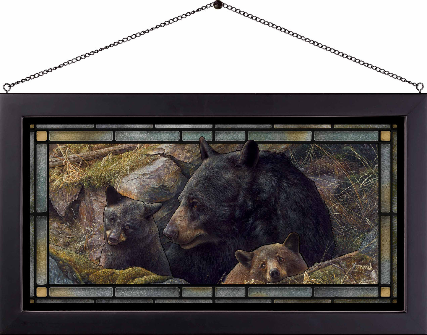 Twice the Love - Stained Glass Art