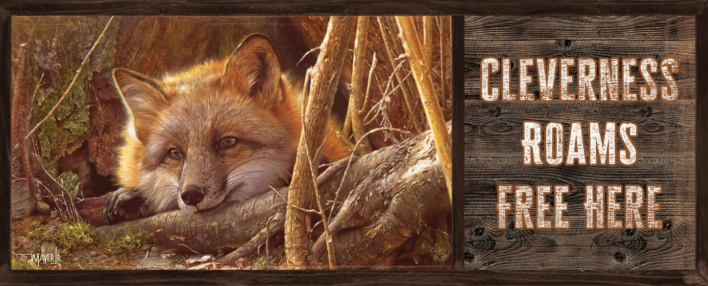 A Touch of Warmth - 12" x 30" Wood Sign