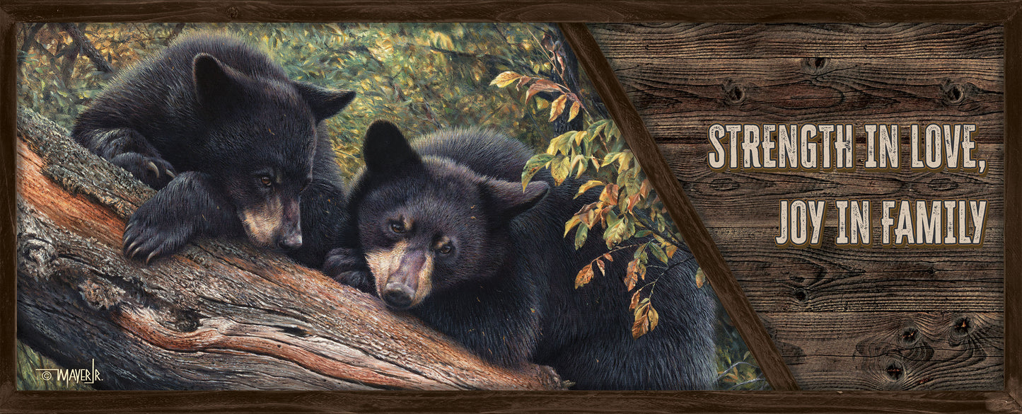 Mom’s Awaiting - 12" x 30" Wood Sign