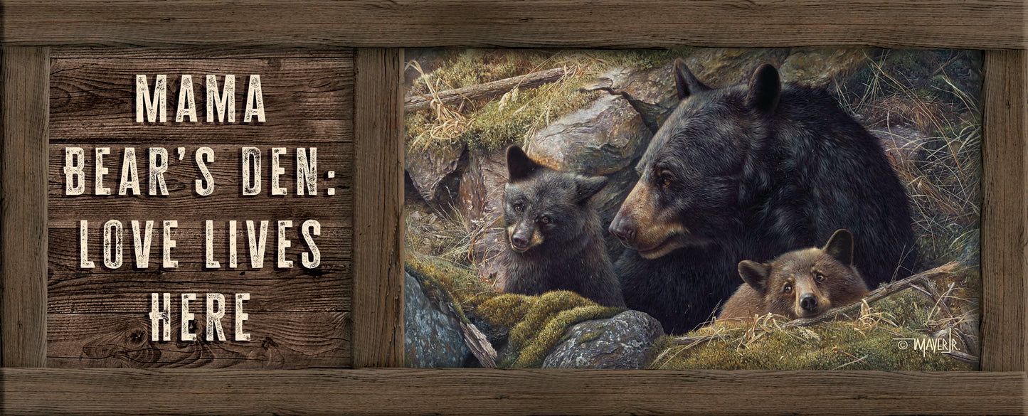 Twice the Love - 12" x 30" Wood Sign