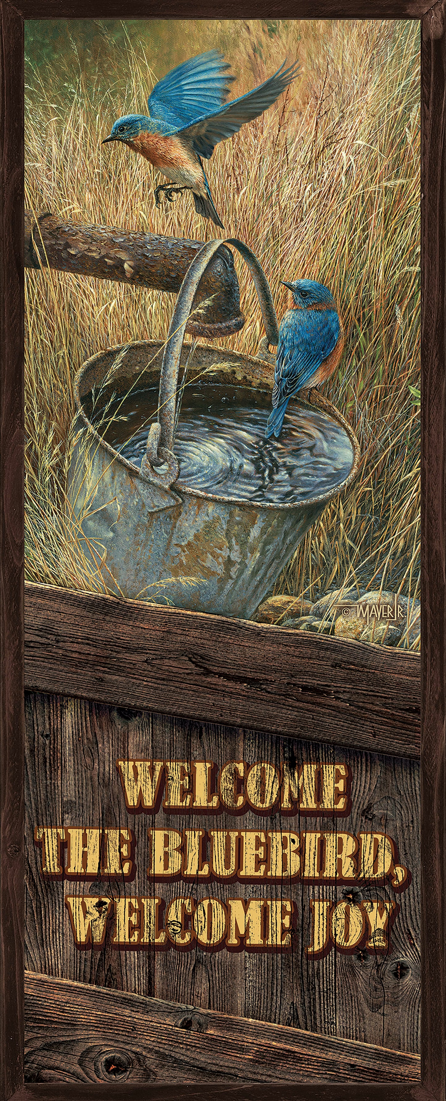 Farmland Dwellers - 12" x 30" Wood Sign