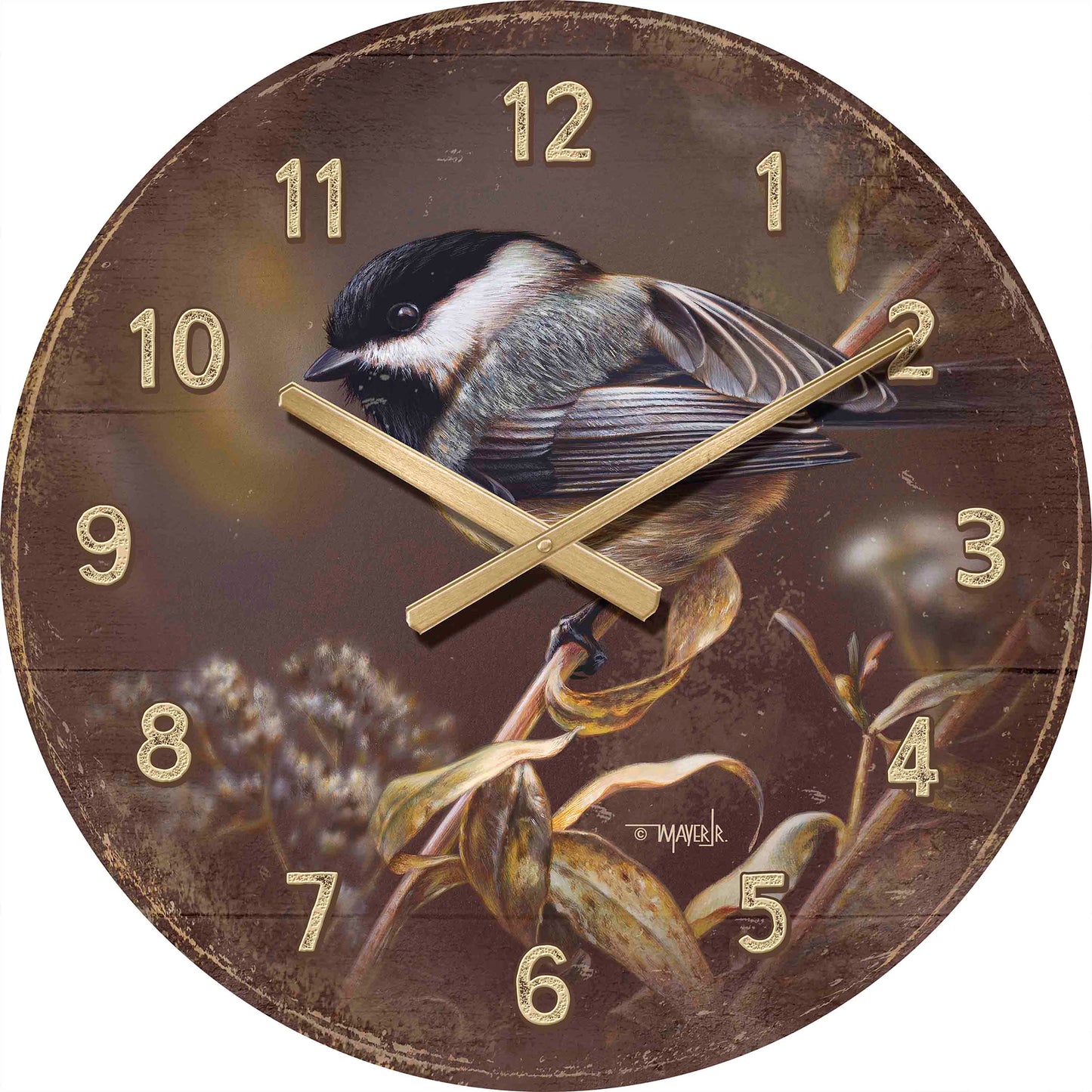 Heart Warmer - 21" Round Clock