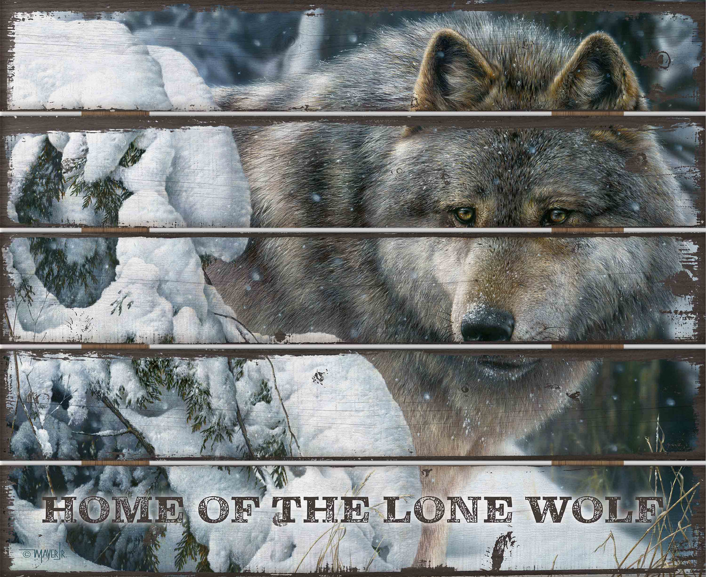 Master of the North - 18" x 22" Pallet Wall Art