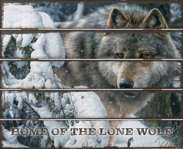 Master of the North - 18" x 22" Pallet Wall Art
