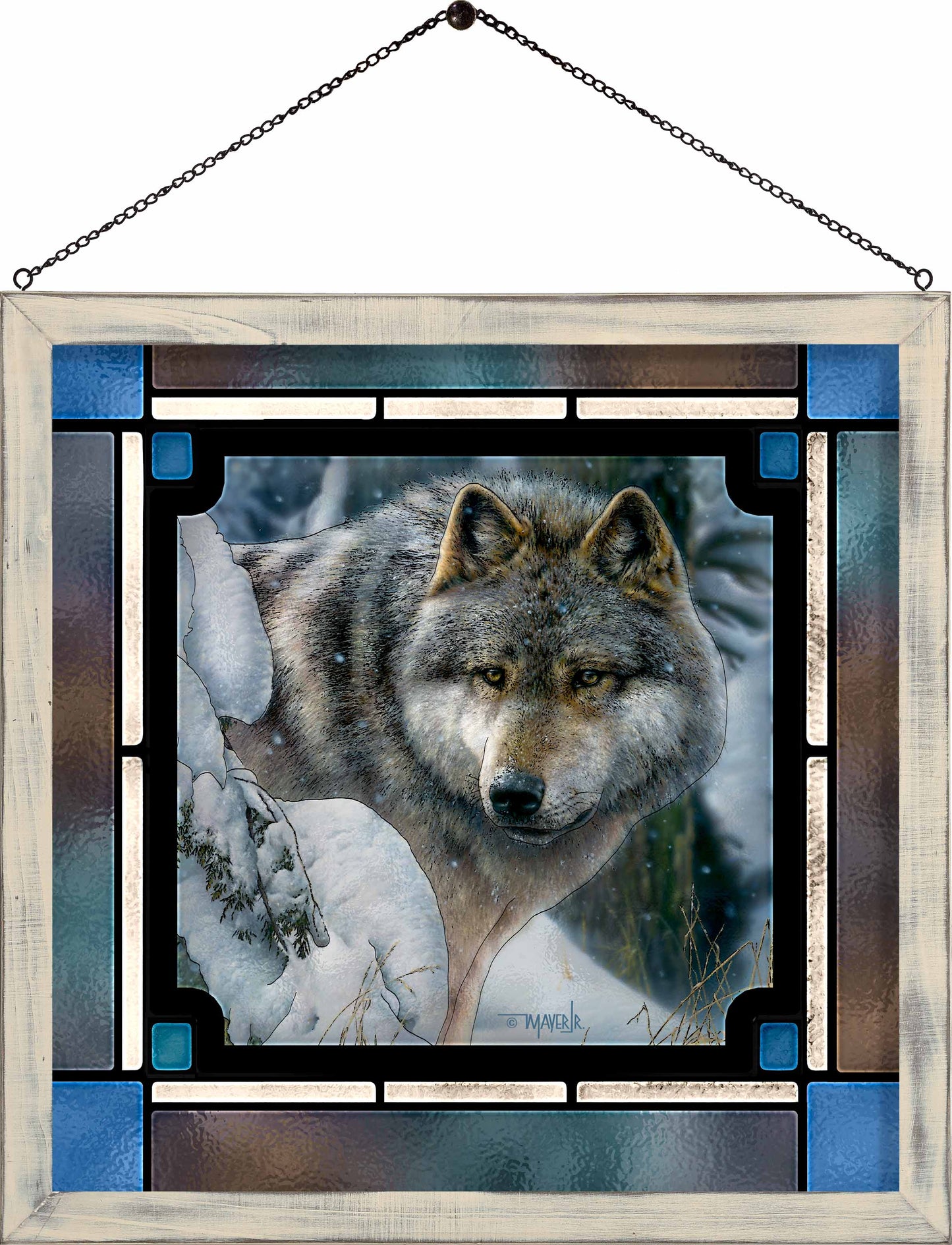 Master of the North - Stained Glass Art