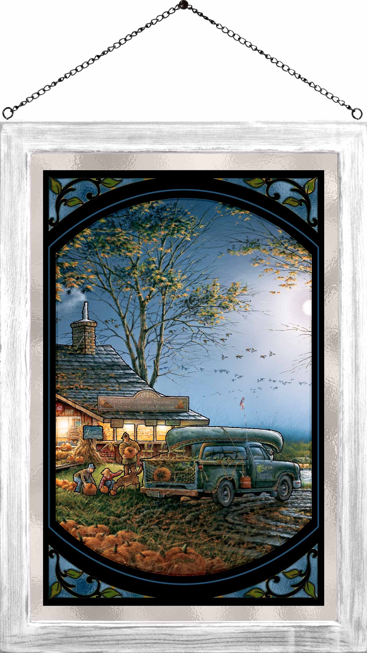 Autumn Traditions - Stained Glass Art