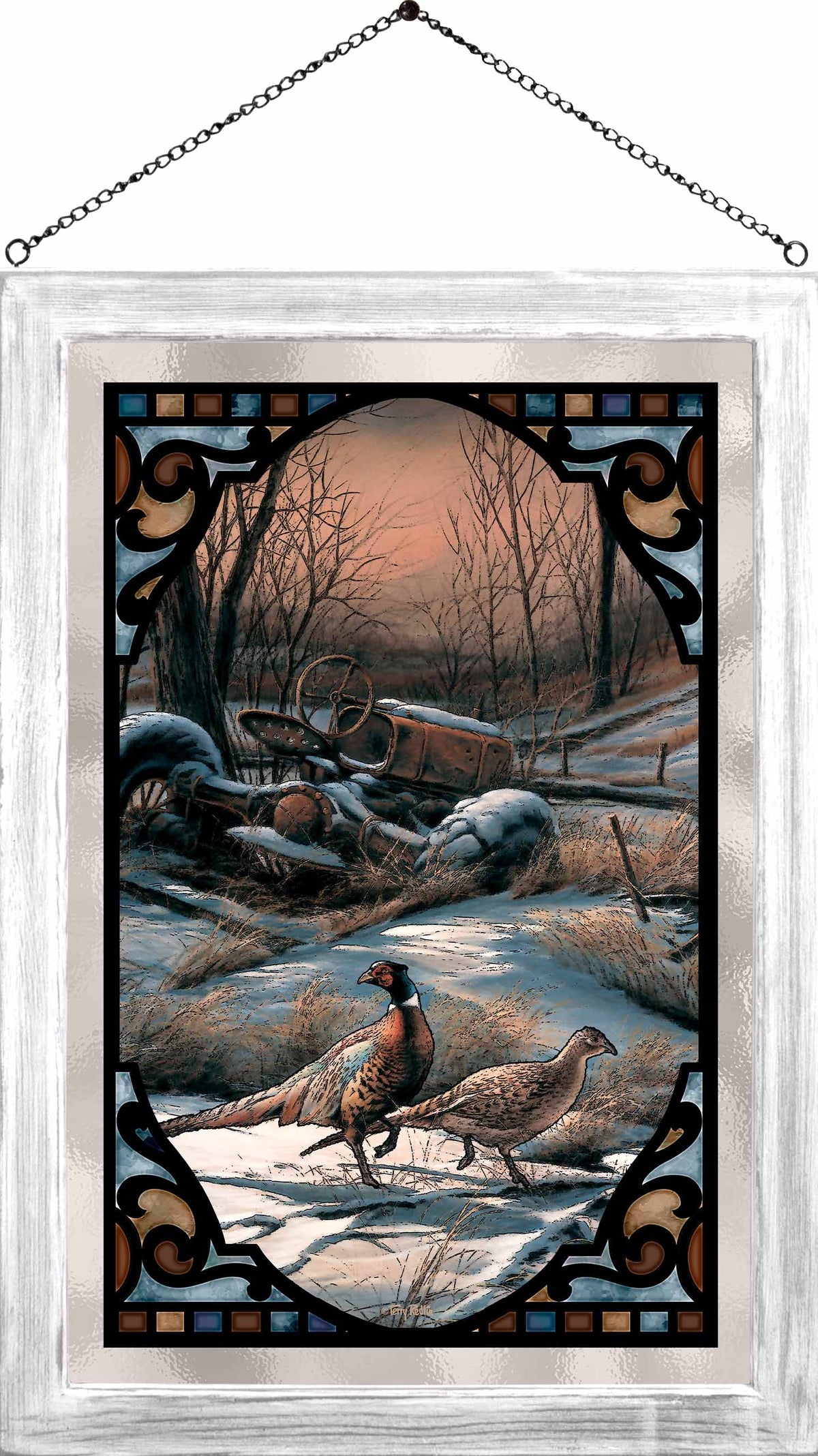 Rusty Refuge IV - Stained Glass Art