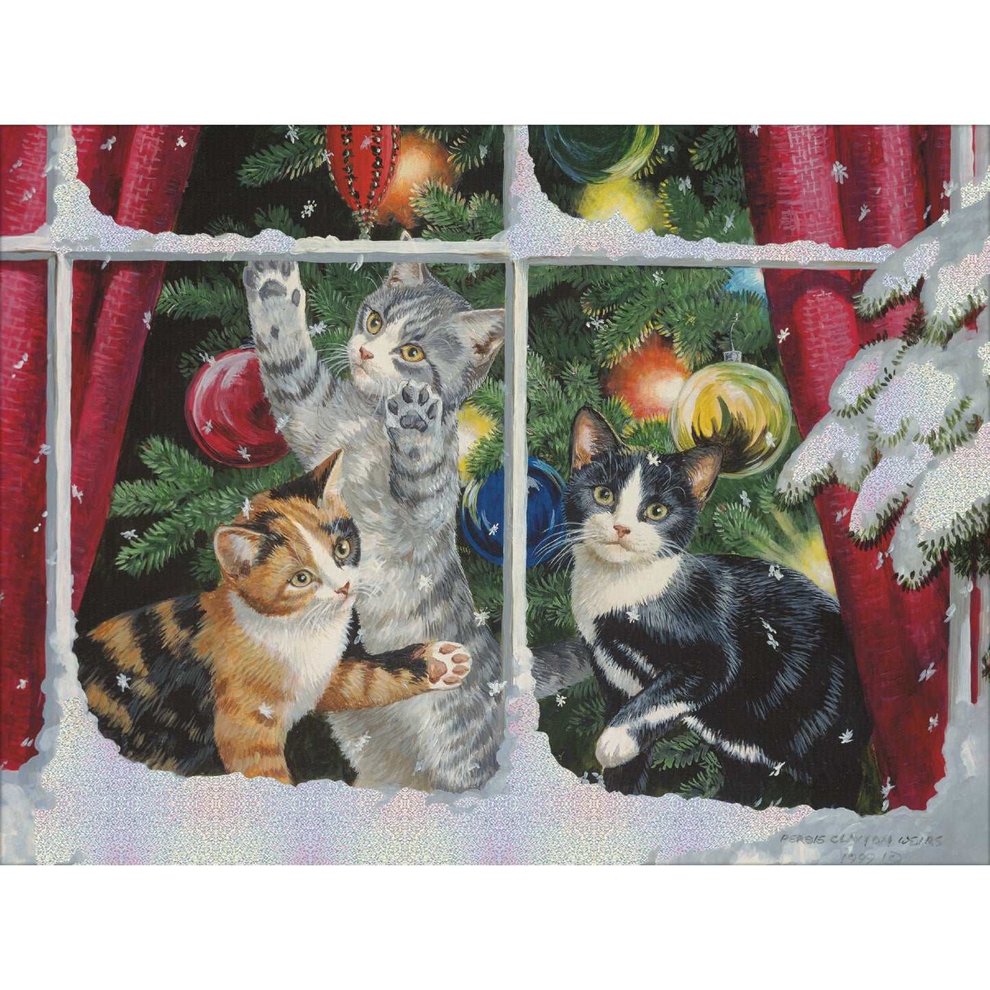 Kitten Christmas - Classic Christmas Cards