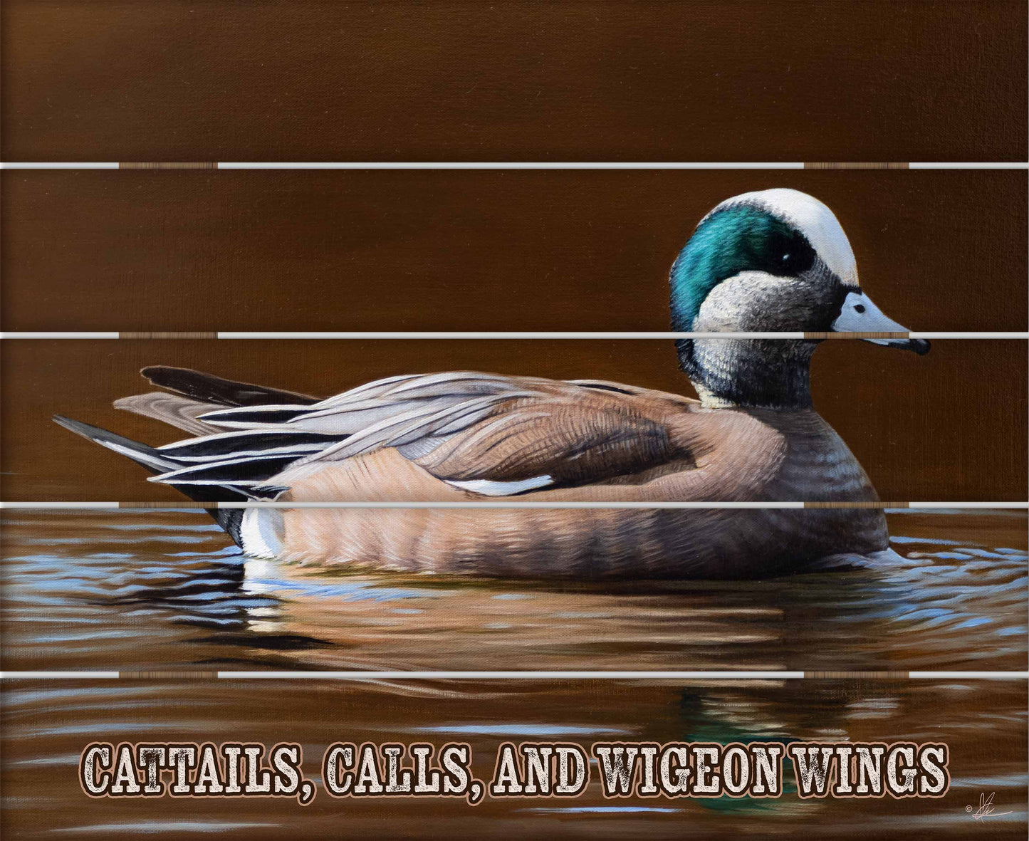 Golden Hour - 18" x 22" Pallet Wall Art