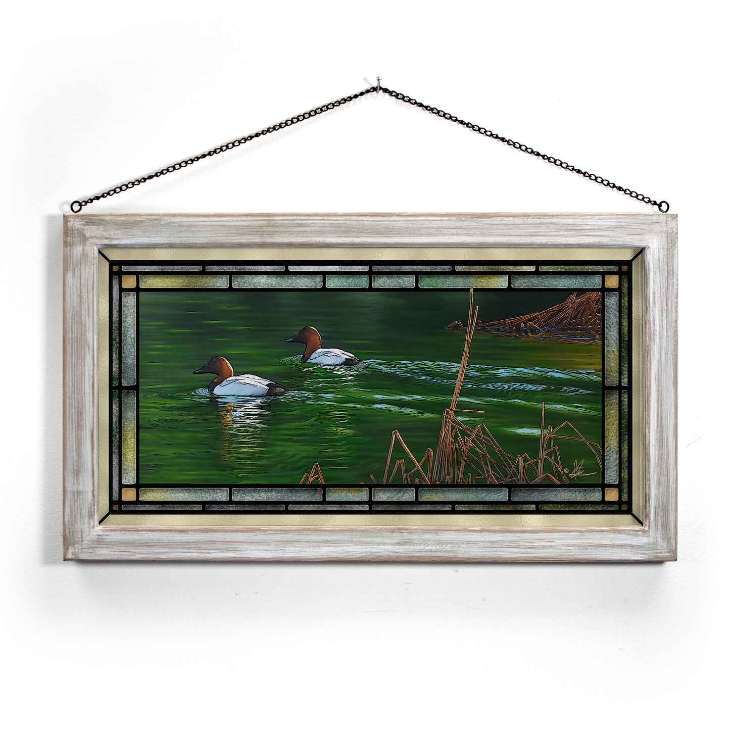 A Beautiful Day - Stained Glass Art