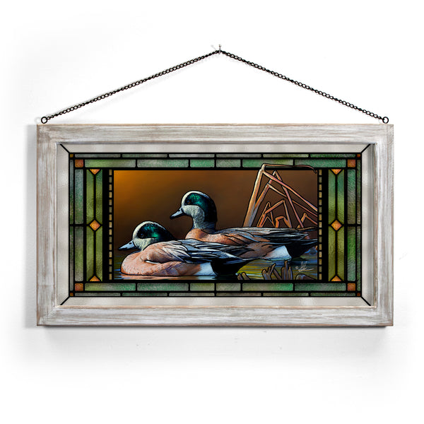 American Wigeon - Stained Glass Art