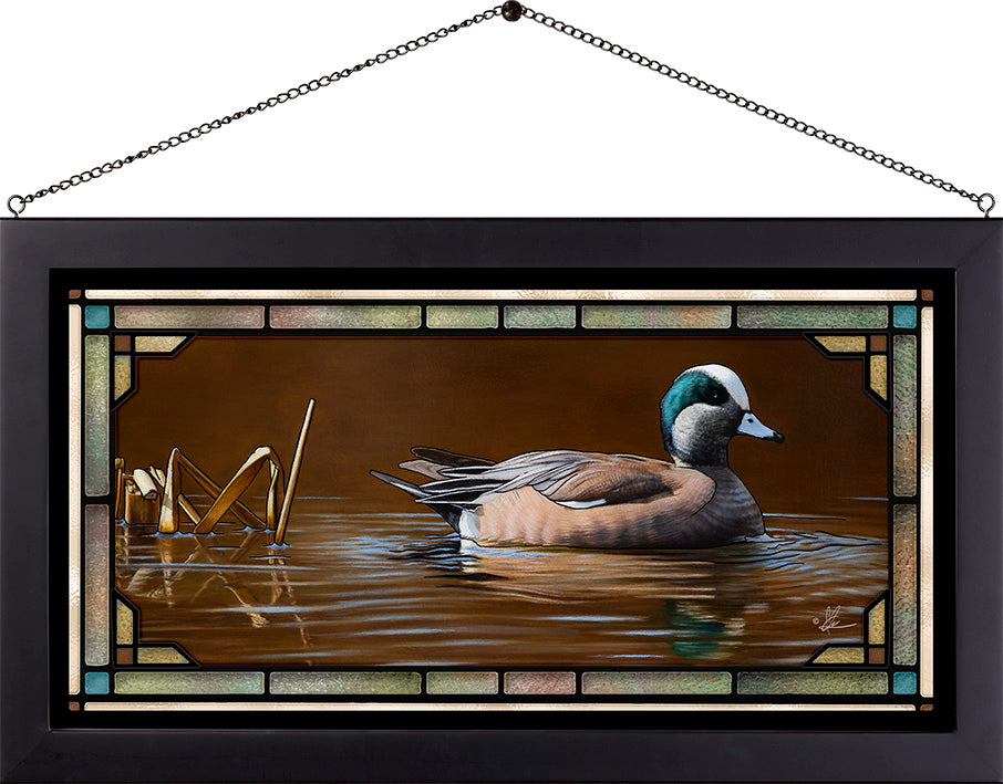 Golden Hour - Stained Glass Art