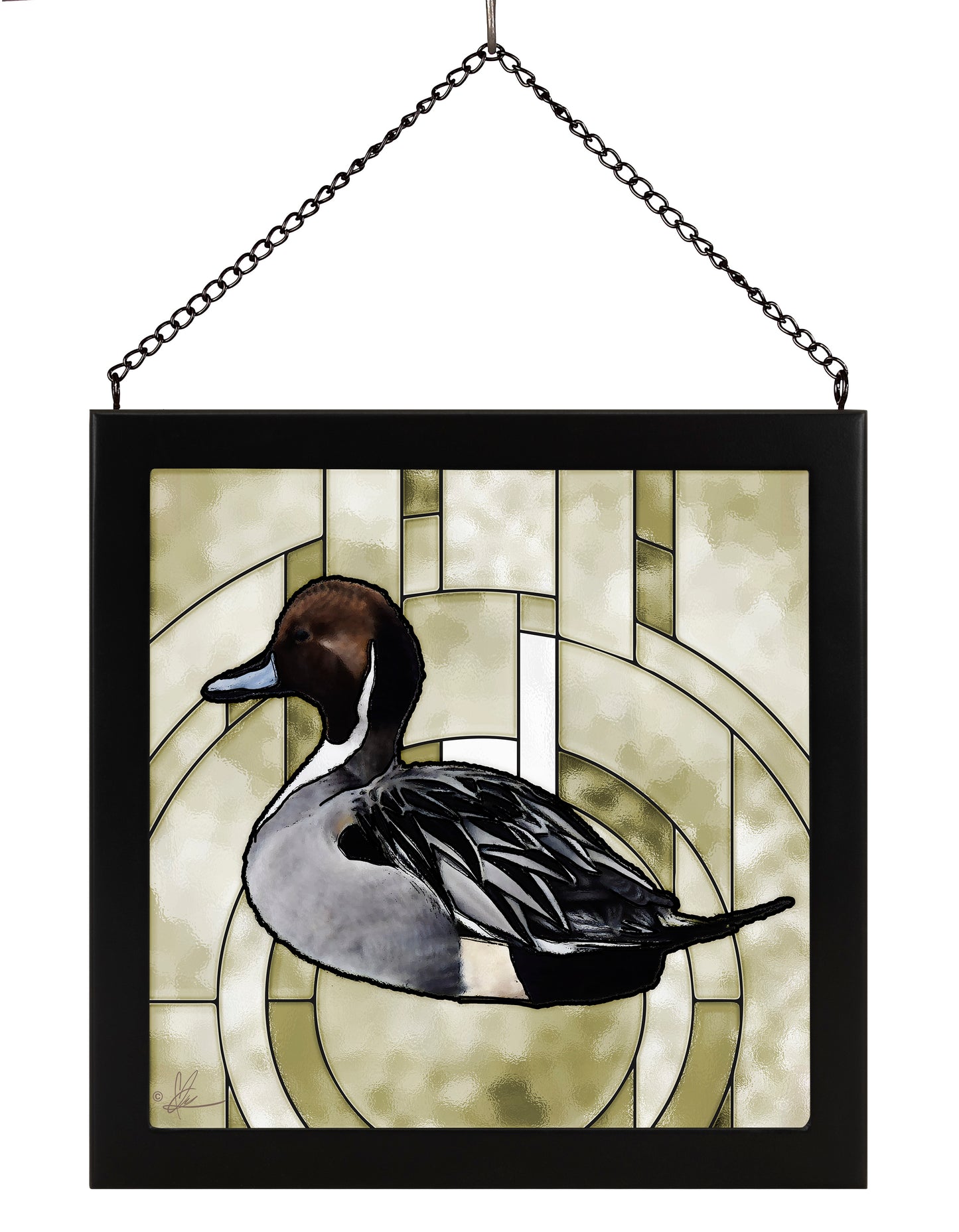 A Grey Kind of Day - Stained Glass Art