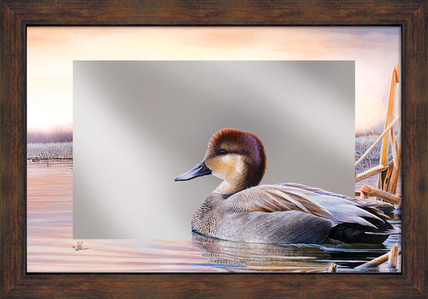 East of Eden - 16" x 24" Mirror Framed Barnwood